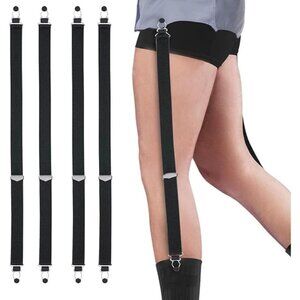 Hold’Em Garter Grip Shirt Stays Ultra Soft Plush Elastic Durable - Straight